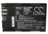 Battery for Canon EOS 7D LP-E6, LP-E6N 7.4V Li-ion 2000mAh / 14.80Wh