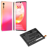 Battery for LG G900B  BL-T50, EAC64790201 3.85V Li-Polymer 4000mAh / 15.40Wh