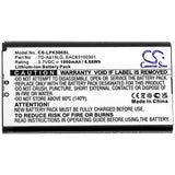 Battery for LG NP5550B EAC63100301, TD-Aa15LG 3.7V Li-ion 1800mAh / 6.66Wh