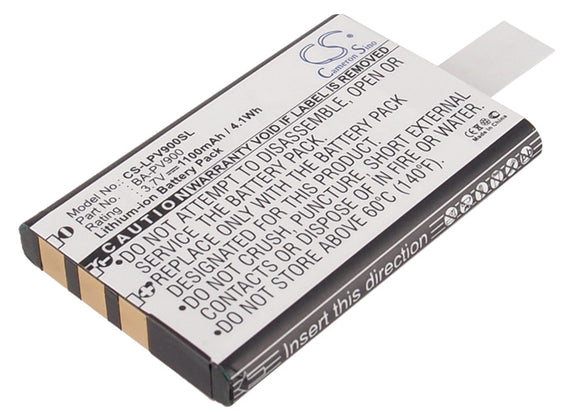 Battery for Lawmate PV-900FM BA-PV900 3.7V Li-ion 1100mAh / 4.07Wh