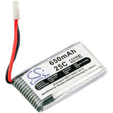 Battery for Hubsan H107L H107C-A24 3.7V Li-Polymer 650mAh / 2.41Wh