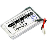 Battery for Hubsan H107L H107C-A24 3.7V Li-Polymer 650mAh / 2.41Wh