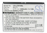 Battery for Lenovo i510 BL077 3.7V Li-ion 1400mAh