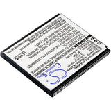 Battery for Lenovo A2860 BL253 3.7V Li-Polymer 1700mAh / 6.29Wh