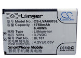 Battery for Lenovo A66T BL181 3.7V Li-ion 1750mAh / 6.48Wh