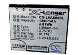 Battery for Haier E899 H11216 3.7V Li-ion 1300mAh / 4.81Wh