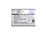 Battery for LG F800S BL-44E1F, EAC63341101, PAC63320502 3.85V Li-ion 3000mAh / 1