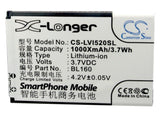 Battery for Lenovo I520 BL160 3.7V Li-ion 1000mAh / 3.7Wh