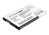 Battery for LG Ally VS740 LGIP-400V, SBPL0102302, SBPP0027402 3.7V Li-ion 1500mA