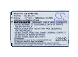 Battery for LG Tribute BL-41A1H, EAC62638301 3.7V Li-ion 1600mAh / 5.92Wh