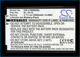 Battery for LG Viper 4G LTE BL-44JS, BL-A5JN, EAC61680101, EAC61838702 3.7V Li-i