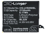 Battery for Lenovo S850 BL220 3.8V Li-Polymer 2150mAh / 8.17Wh