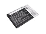 Battery for LG VS880 G Vista BL-47TH, EAC62298601 3.8V Li-ion 3200mAh / 12.16Wh