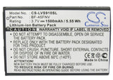 Battery for LG Esteem 4G BF-45FNV, SBPL0103102 3.7V Li-ion 1500mAh