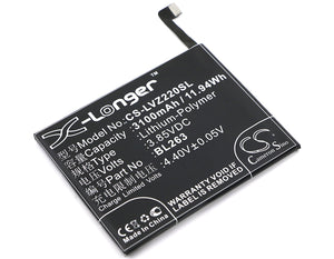 Battery for ZUK Z2 Pro Exclusive Edition BL263 3.85V Li-Polymer 3100mAh / 11.94W