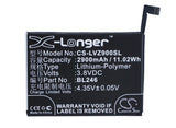 Battery for Lenovo Vibe Shot BL246 3.8V Li-Polymer 2900mAh / 11.02Wh