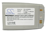 Battery for LG G5300 BSL-51G 3.7V Li-ion 900mAh