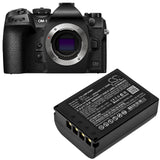 Battery for Olympus OM-1 Mirrorless BLX-1 7.2V Li-ion 1600mAh / 11.52Wh