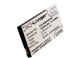 Battery for Motorola Droid X BH5X, SNN5865A 3.7V Li-ion 1200mAh / 4.44Wh
