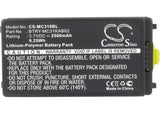 Battery for Symbol MC3190-RL2S04E0A 82-127909-02, BTRY-MC31KAB02, BTRY-MC31KAB02
