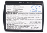 Battery for Symbol MC5040 21-67314-01, BTRY-MC50EAB00 3.7V Li-ion 1600mAh