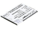 Battery for Mobistel Cynus F9 4G 615080005069 3.8V Li-Polymer 2000mAh / 7.60Wh