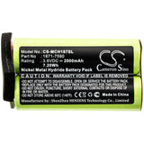 Battery for Moser Super Cordless 1872 clipper 1871-7590 3.6V Ni-MH 2000mAh / 7.2
