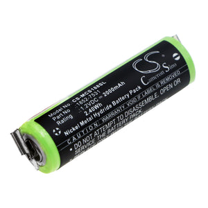 Battery for Wella ECO XS Profi KR-800 AAE 1.2V Ni-MH 2000mAh / 2.40Wh
