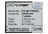 Battery for Mobistel MT-9201S BTY26182, BTY26182Mobistel/STD 3.7V Li-ion 2000mAh