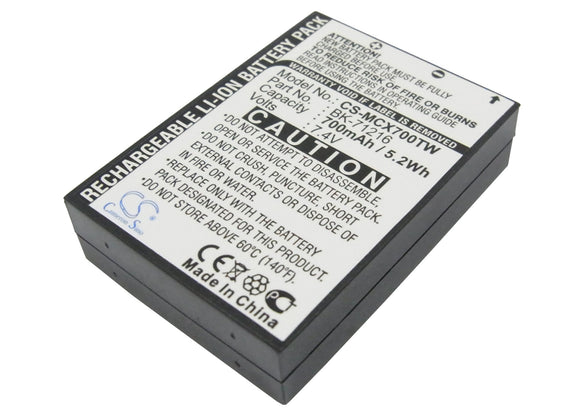 Battery for Cobra CXR 800 028377310454, 103-0001-1, 103-0004-1, 103004-1, BK-701