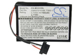 Battery for Medion GoPal E4435 338937010168, T300-1 3.7V Li-ion 750mAh