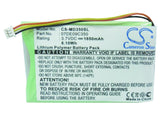 Battery for Medion PNA350 3.7V Li-Polymer 1650mAh
