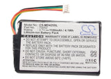 Battery for Medion P4425 T0052 3.7V Li-ion 1100mAh
