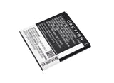 Battery for MEDION Smartphone X4701 LI37200F 3.7V Li-ion 2000mAh / 7.40Wh