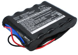 Battery for Burdick Elite II EKG 862278, 9620600EH49E, OM10352 12V Ni-MH 3000mAh