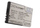 Battery for Mobistel EL460 Dual BTY26176, BTY26176MOBISTEL/STD 3.7V Li-ion 700mA