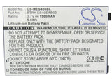 Battery for Symbol ES400 82-118523-01, 82-118523-011, BTRY-ES40EAB00 3.7V Li-ion
