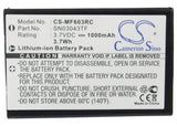 Battery for Acoustic Research ARRX18G 3.7V Li-ion 1000mAh