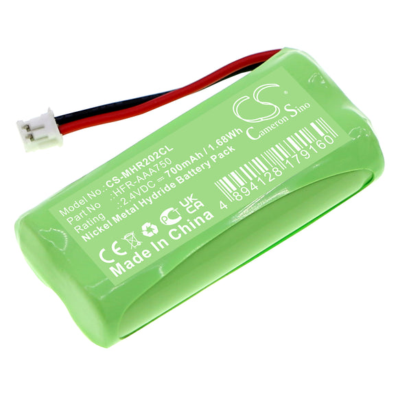 Battery for Motorola O201C  HFR-AAA750 2.4V Ni-MH 700mAh / 1.68Wh