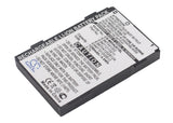 Battery for Mitac Mio A200 E3MT041202, E3MT041202B12A, E3MT12110211, E4MT101202B