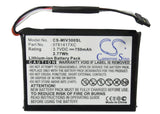 Battery for Mitac Mio Moov 301 0781417XC 3.7V Li-ion 750mAh