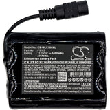 Battery for Minelab Sovereign XS P3-XS 11.1V Li-ion 3400mAh / 37.74Wh