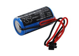 Battery for Mitsubishi Q12HCPU 130376, 624-1831, BKO-C10811H03, Q6-BAT 3V Li-MnO