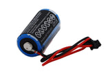 Battery for Mitsubishi Q12PRHCPU 130376, 624-1831, BKO-C10811H03, Q6-BAT 3V Li-M