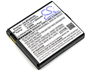Battery for Motorola Droid 2 Global BP7X, SNN5875, SNN5875A 3.7V Li-ion 1600mAh 