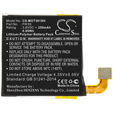 Battery for Motorola Moto 360 2nd FW3S 3.8V Li-Polymer 250mAh / 0.95Wh