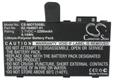 Battery for Symbol MC36 3.7V Li-Polymer 2200mAh / 8.14Wh