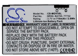 Battery for Motorola Razr V3T 22320, 77732, BA700, BR50, SNN5696, SNN5696A, SNN5