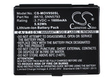 Battery for Motorola i296 BK10, SNN5793, SNN5793A 3.7V Li-ion 1600mAh / 5.92Wh