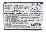 Battery for Motorola RAZR2 V8 Luxury BX40 BX50 FNN7012AA SNN5805 SNN5805A S